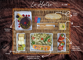 Plateaux repas entreprise